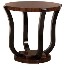 Art Deco Period Circular Palisander Wood Table France Circa 1930 Art Deco Art Deco Table Vintage Side Table