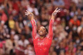 30 seconds of jogging in place with high knees. 15 Fun Facts About Olympic Gymnast Simone Biles