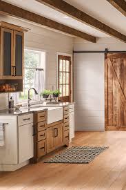 Homegrown Character Kitchen Cabinet Styles Stained Kitchen Cabinets Hickory Kitchen Cabinets