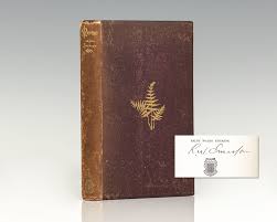 His father was a clergyman, as many of his male ancestors had been. Ralph Waldo Emerson First Edition Signed Set Manuscript Edition