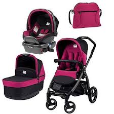 Amazon Com Peg Perego Book Pop Up Travel System Fleur Baby Baby Car Seats Stroller Travel System