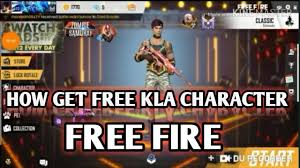 Grab weapons to do others in and supplies to bolster your chances of survival. How To Get Free Kla Character Kla Character Free Me Kese Milega Free Fire Youtube