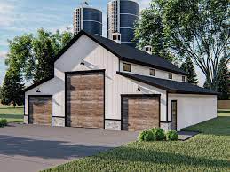 Home services portfolio shop about faqs contact. Outbuilding Plans 56 X44 Pole Barn Plan 050b 0004 At Www Thegarageplanshop Com