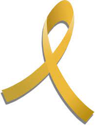Gold Awareness Ribbon Childhood Cancer Awareness Childhood Cancer Awareness Month Brain Tumor Awareness