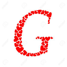 Download the perfect alphabet pictures. Letter G Heart Royalty Free Cliparts Vectors And Stock Illustration Image 98536903