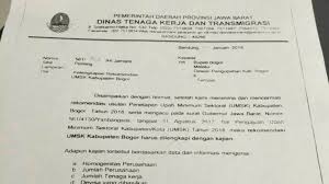 Pemerintah daerah kabupaten bogor dinas pendidikan unit pelaksana teknis xxviii kecamatan cijeruk sma negeri 1 cijeruk jl. Depeprov Jabar Tolak Rekomendasi Bupati Bogor Tentang Upah Ilegal Serikat Pekerja Nasional
