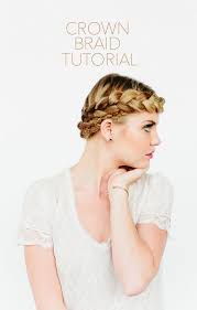tutorial peinado corona con trenzas ヘアスタイリングの基本 ブレードヘア ヘアスタイリング