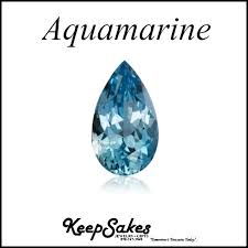 Aquamarine Birthstone Of March Happy Birthday March Babies Marchbirthstone Aquamarine Keepsakesjewelry March Birth Stone March Baby Birthstones