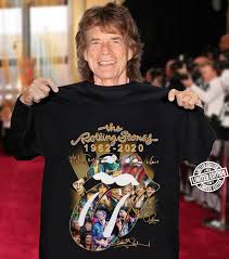 Five stars because mick keith ronnie charlie the best band in the world they have too much energy please bring back the 60s music. The Rolling Stones 1962 2020 Signature Shirt