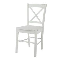 Sedia Bianca In Hevea Newport Deco Maison Du Monde Chaise Chaises Bois