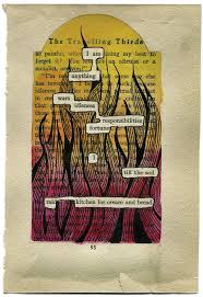 Erasure Poetry Google Search Book Art Altered Book Art Book Page Art