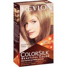 Our hair color line features products for root erase, permanent hair colors, highlighting and more. Revlon Colorsilk Beautiful Color Permanent Hair Dye Dark Brown At Home Full Coverage Application Kit 61 Dark Blonde 1 Count Walmart Com Revlon Colorsilk Dark Blonde Revlon Colorsilk Hair Color
