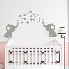 Check spelling or type a new query. Youyou Elephants Bubbles Wall Decal Vinyl Wall Sticker Wall Art Baby Nursery Wall Decor Grey Amazon Co Uk Diy Tools