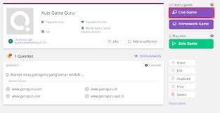 Membuat Kuis Online Dengan Quizizz Com Sma Negeri 1 Sukaresmi