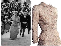 Grace Kelly S Civil Wedding Dress Designed By Helen Rose By Thefoxling Via Flickr Civil Wedding Dresses Grace Kelly Wedding Civil Wedding