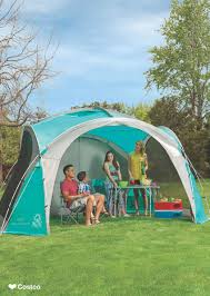 Get Protection From The Sun Wind And Bugs From Dawn To Dusk With The Coleman Mountain View 12 X 12 Screendome Shelter It S Un Outdoor Tent Outdoor Survival