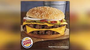 Avoid extra calories by making healthy food choices. Burger King Releases Double Quarter Pound Burger Takes On Mcdonald S Wgrz Com