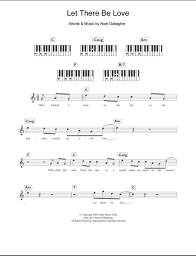 Sku of the score is 178238. Let There Be Love Piano Chords Lyrics Zzounds