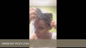 Checking for lice step 2. How To Check Yourself For Head Lice Youtube
