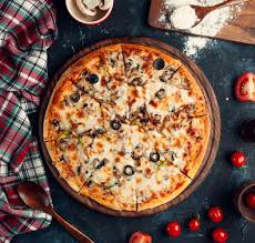 Download Mixed Pizza With Olive Bell Pepper Tomato For Free Mix Pizza Stuffed Peppers Stuffed Bell Peppers