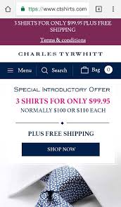 Excludes ct custom and subscription services. Ctshirts 3 For 99 2018 Off 78