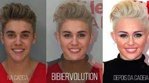Fas Comparam Foto De Justin Bieber Preso A Miley Cyrus Famosos Extra Online