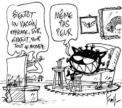 Ils espèrent obtenir un vaccin d'ici la fin de l'année. Pierre Kroll Vaccin Coronavirus Covid19 Pierrekroll Facebook