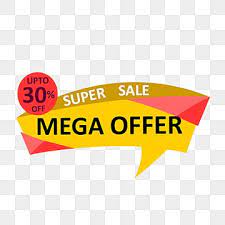 Super Sale Mega Offer 30 Off Banner Super Sale Banner Png Transparent Clipart Image And Psd File For Free Download Promotional Products Marketing Super Sale Sale Banner
