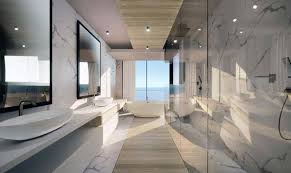 Master baths typically accommodate two people at once. Modern Master Bathroom Design Ideas