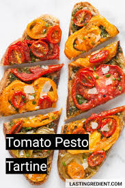 Tomato Pesto Tartine Tomato Pesto Charcuterie Recipes Slow Roast