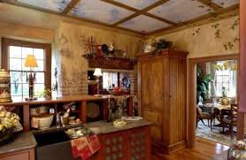 Using Unfitted Kitchen Furniture Instead Of Cabinets Cottage Style Kitchen Rustic Farmhouse Kitchen Unfitted Kitchen
