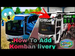 Komban bus skin download for bus simulator indonesia : How To Add Komban Adholokam Livery On Bus Simulator Indonesia Komban Adholokam Bussid Youtube