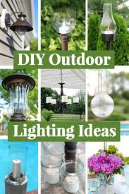 Lighting outside on my back patio is few and far between. Outdoor Diy Lighting Ideas Inmyownstyle