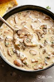 The best mushrooms for this soup. Cream Of Mushroom Soup Cafe Delites