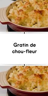 Gratin De Chou Fleur Gratin De Choux Gratin De Chou Fleur Recette Gratin Chou Fleur