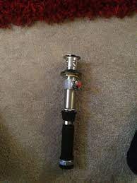 My Diy Lightsaber Hilt Made From Parts From The Hardware Store Still Incomplete But I M Pretty Happy With Diy Lightsaber Star Wars Diy Star Wars Light Saber