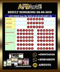 Result Hongkong 08 06 2019 Afbtoto 10 Juli 19 Juni 20 Agustus