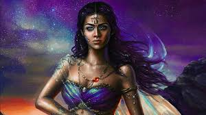 Maybe you would like to learn more about one of these? Black Beauty Art Exotic Cg Bonito Woman Fantasy Girl Purple Serene Hd Wallpaper Peakpx