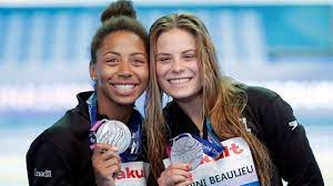 Jennifer abel is a canadian diver. Diver Jennifer Abel Sets Record With Silver Medal At World Championships Sportsnet Ca