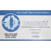 nutramax denamarin liver health supplement for small dogs cats up to 12 lbs 30 tablets