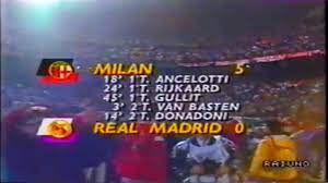 Sky hd, blue to go video everywher… flt: Ac Milan 5 0 Real Madrid European Champion Clubs Cup 1988 89 Video Dailymotion