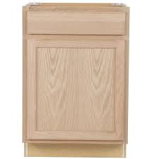Hampton bay hampton assembled 36x30x12 in. Project Source 24 In W X 35 In H X 23 75 In D Natural Unfinished Door And Drawer Base Stock Cabinet In The Stock Kitchen Cabinets Department At Lowes Com