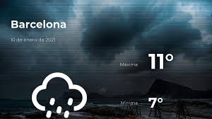 Avenida del diario hoy, s/n. El Tiempo En Barcelona Prevision Para Hoy Domingo 10 De Enero De 2021