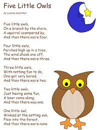 Dltk S Template Printing Preschool Poems Preschool Songs Owl Preschool