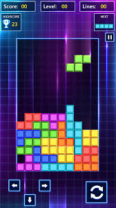 Tetris Game On Behance Tetris Game Retro Video Games Video Game Design