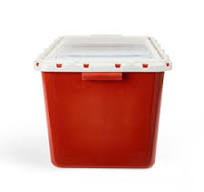 Medline Large Biohazard Containers | Medline