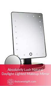 Absolutely Lush Natural Daylight Lighted Makeup Mirror Makeup Mirror With Lights Makeup Mirror Makeup