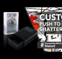 CUSTOM PUSH TO SLIDE SHATTER BOX | Free Shipping Worldwide