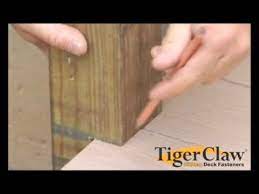 Six railing posts were required on the deck surface. Deck Solutions For Rail Post Installation Youtube