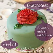 Unterschied Zwischen Fondant Und Blutenpaste Und Modellierfondant Blutenpaste Tortentante Torten Rezepte